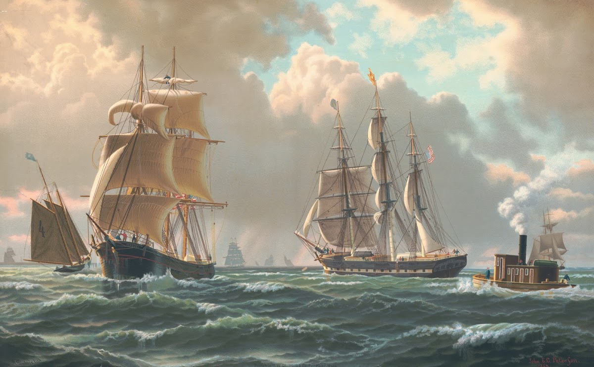 A squally day 1870