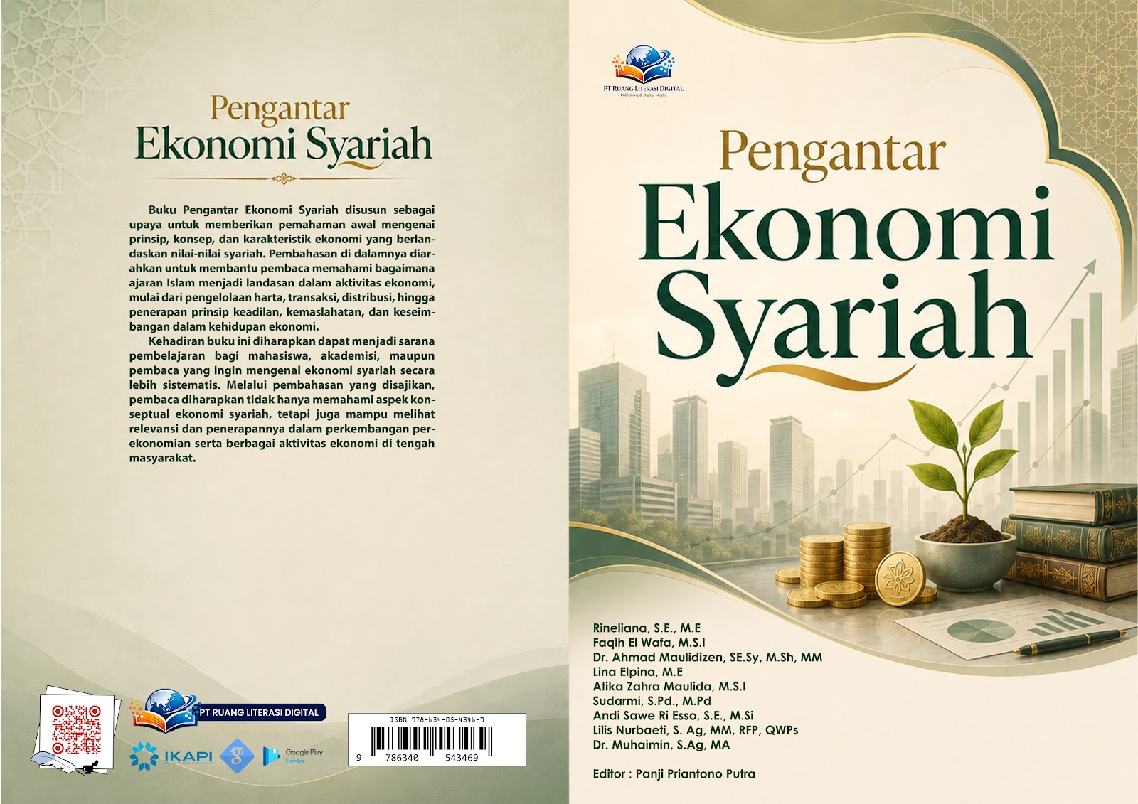 Cover depan Pengantar Ekonomi Syariah