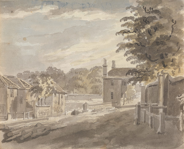The Fulham End of Putney Bridge