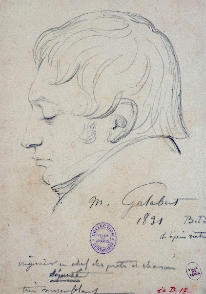 Portrait de lingénieur en chef des Ponts et Chaussées Galabert 1831
