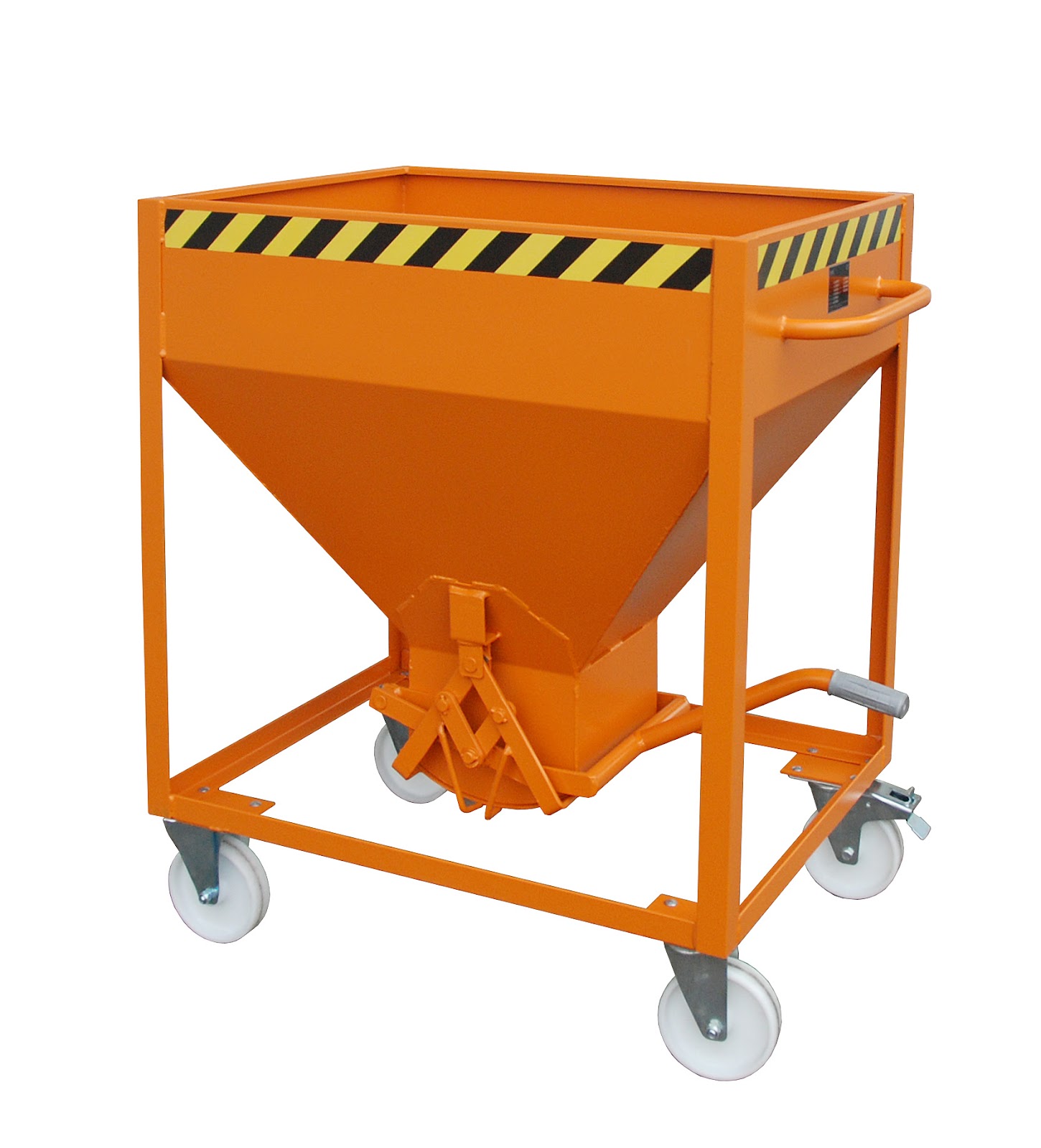 Silocontainer SR 375, gelakt, Geeloranje
