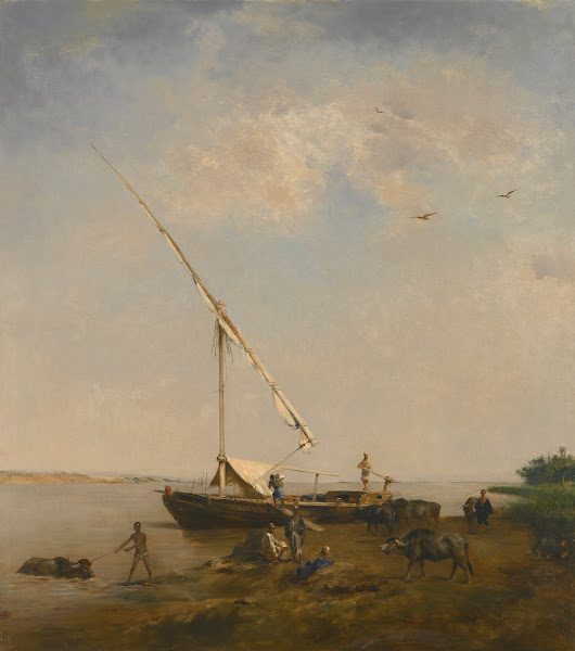 Felucca Au Bord Du Nil
