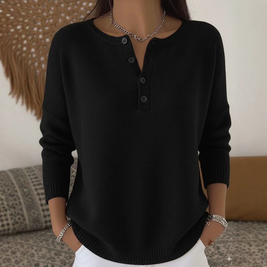 Women's Cardigan, V-neck, Button Placket