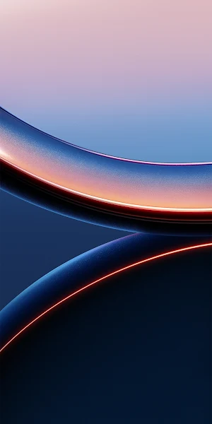 Abstract, Gradient, Lines, Curves 2K iPhone Wallpaper Background