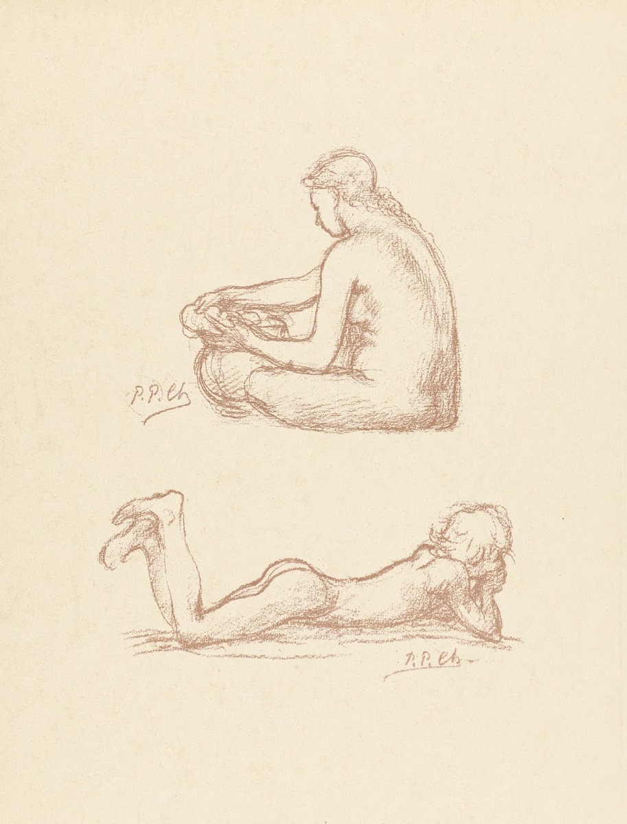 Croquis De Nus 1893 1895