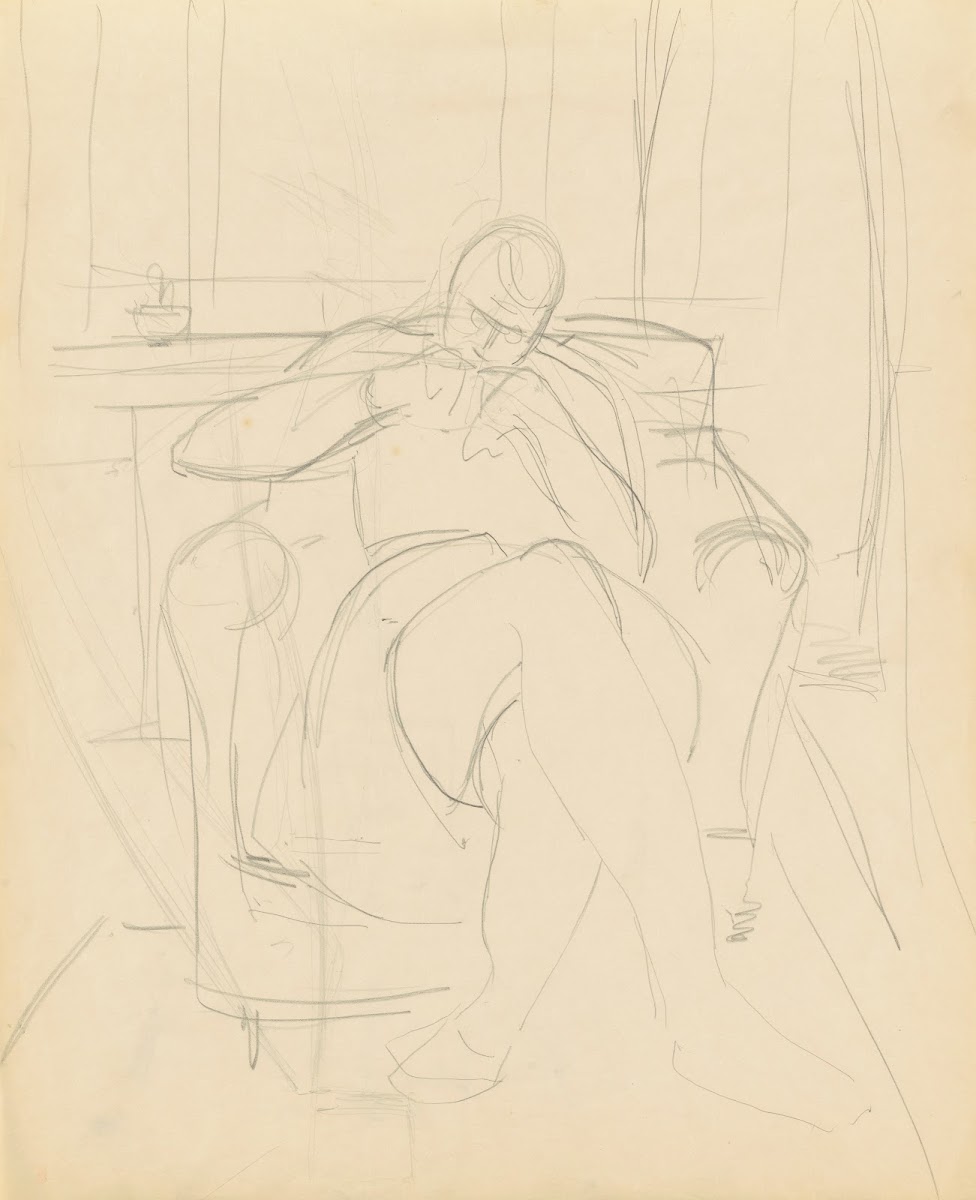 Sketchbook of Fred J Porter 1930s