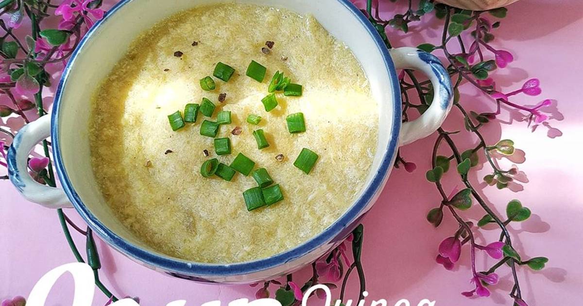 Soup quinoa khoai lang cho bé