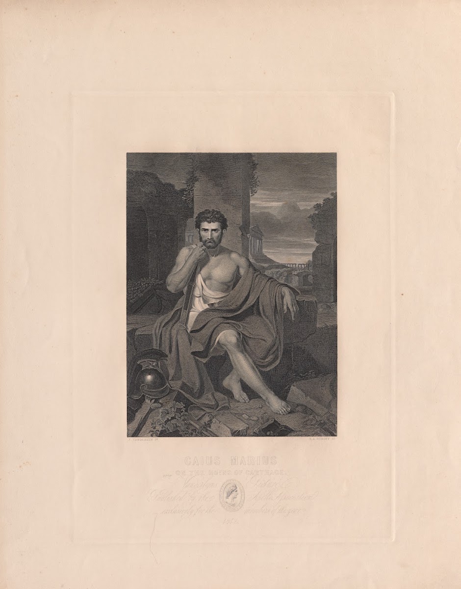 Caius Marius on the Ruins of Carthage 1842