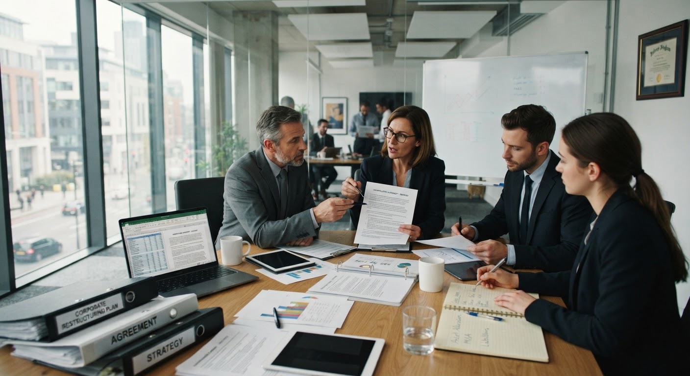 أفضل استراتيجيات إعادة هيكلة الشركات في الإمارات