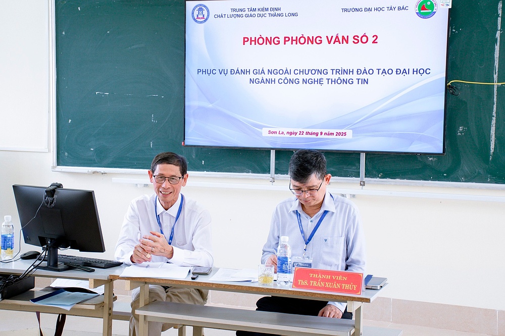 Bế mạc Khảo sát chính thức phục vụ đánh giá ngoài 06 chương trình  đào tạo Trường Đại học Tây Bắc năm 2025