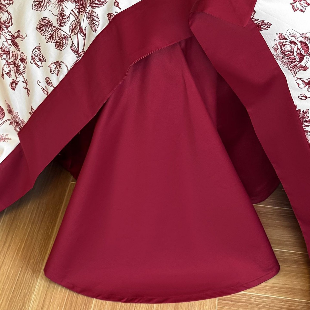 Wedding bedding set, long-staple cotton, embroidered