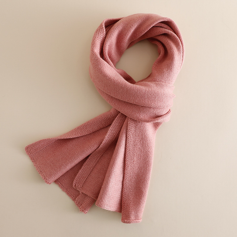 Knitted scarf, 152x26 cm