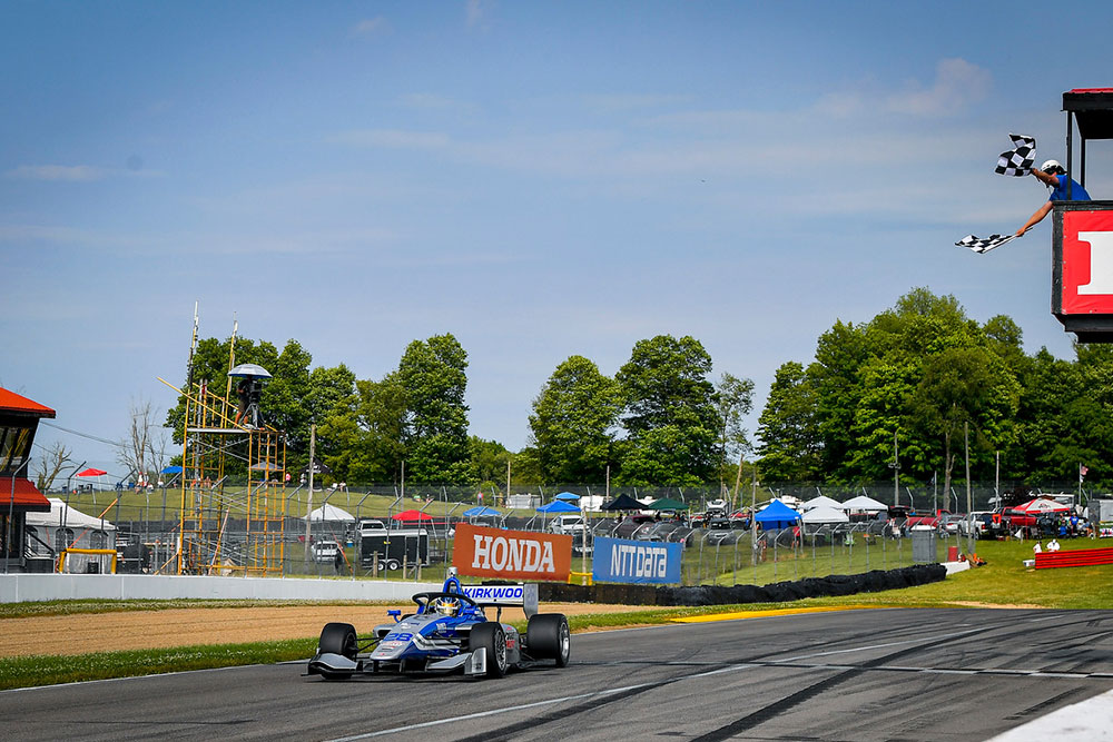 Kyle Kirkwood vence rodada dupla em Mid Ohio