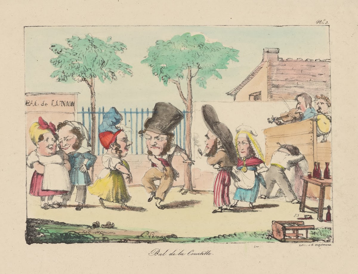 Bal de la courtille 1830
