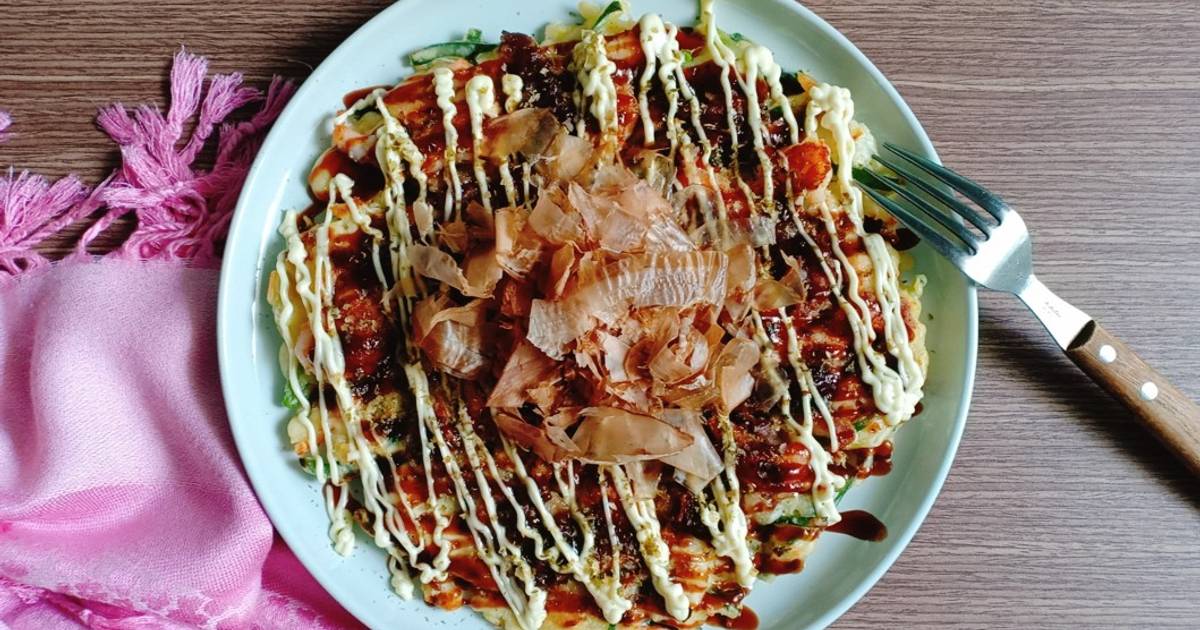 Okonomiyaki - Bánh xèo Nhật Bản