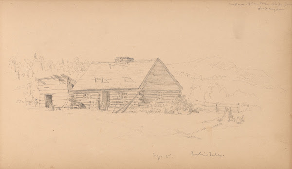 Sketchbook page 14 Berlin Falls September 2nd 1859