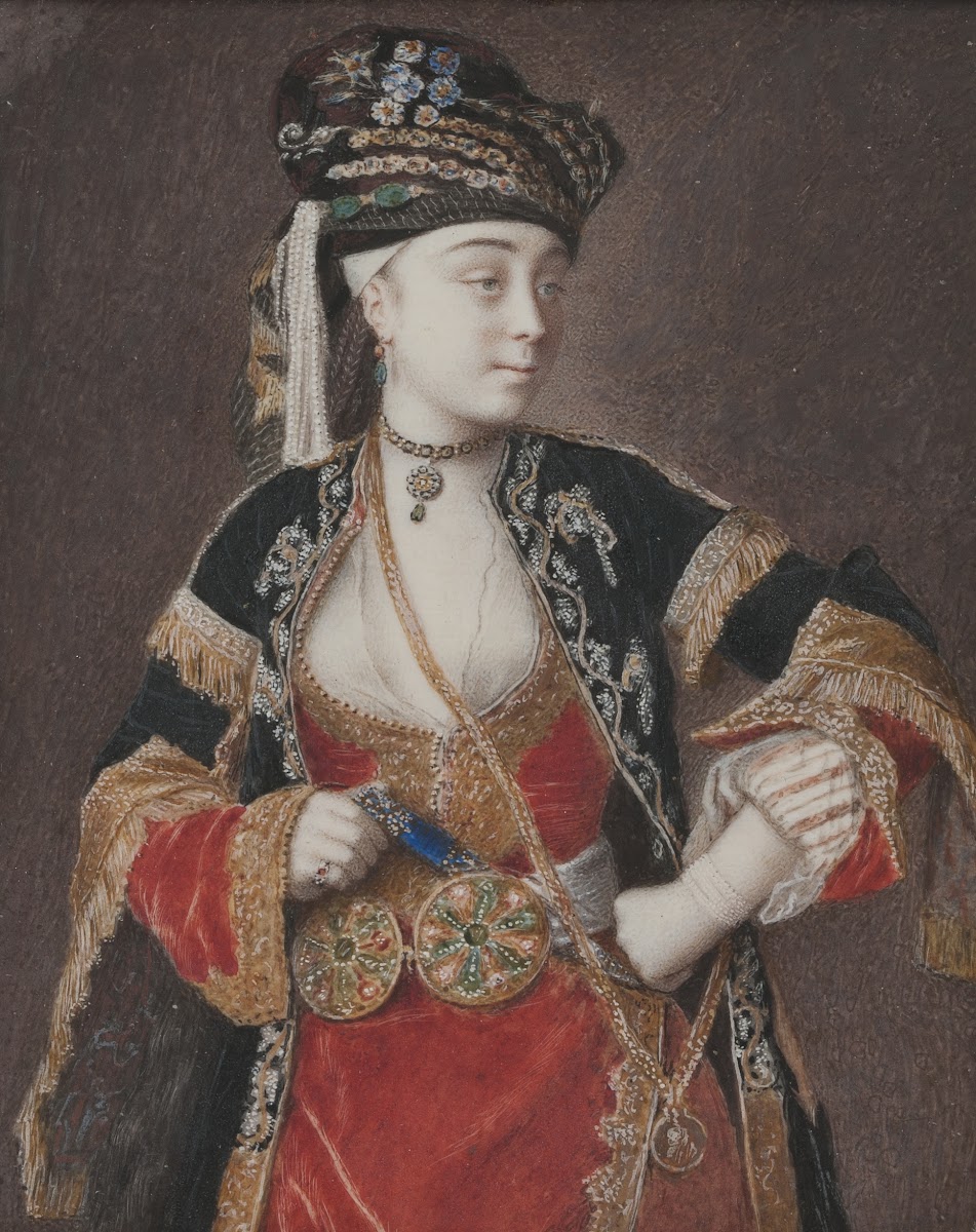 Lady in Turkish costume