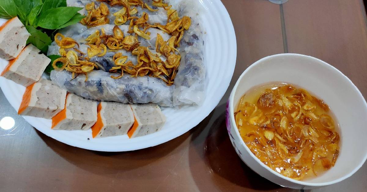 Bánh cuốn từ bánh tráng