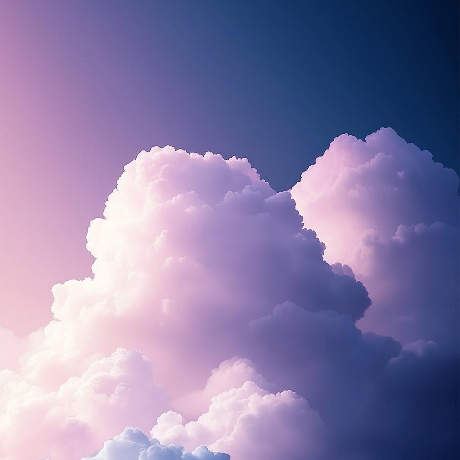 Download Soft Pastel Dreamy Clouds Full HD iPhone