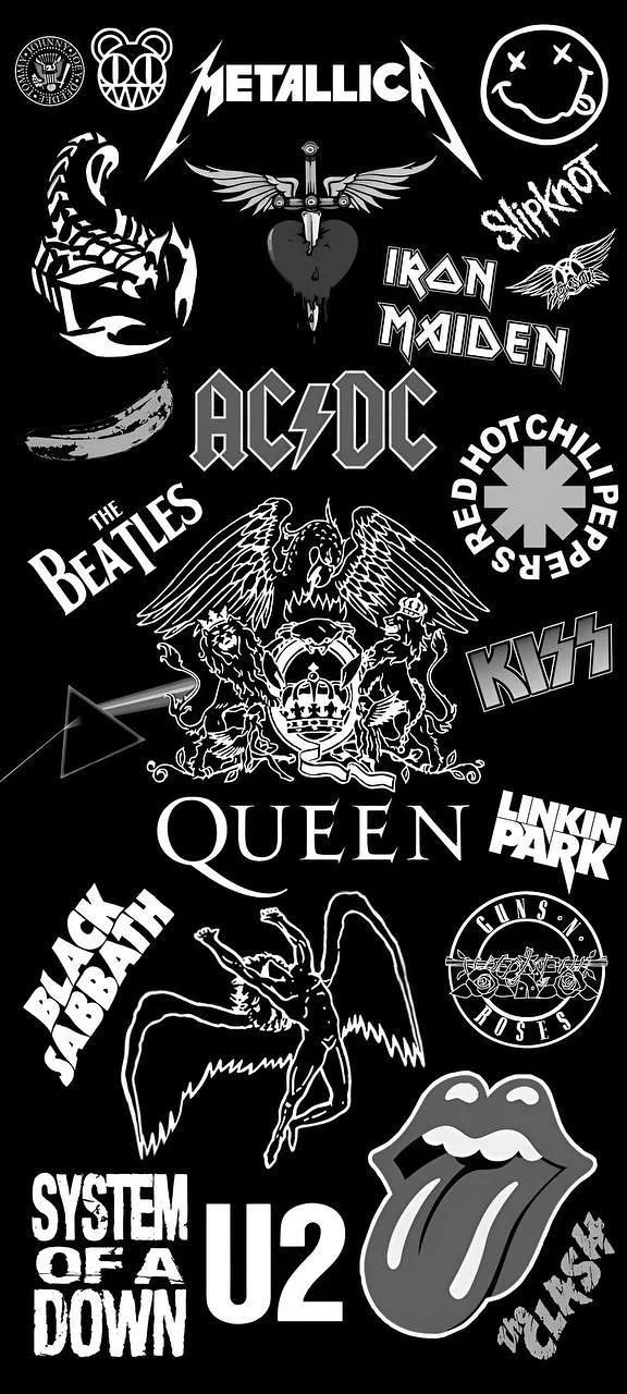 Rock Bands, Music, Logos, Bands iPhone Wallpaper Background (576x1280)
