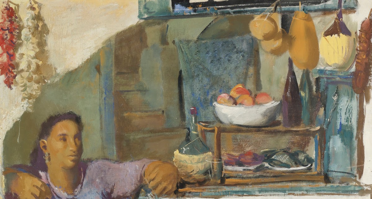 Sidewalk Shop Capri 1929