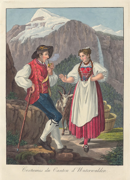 Costumes du Canton dUnterwalden 1808