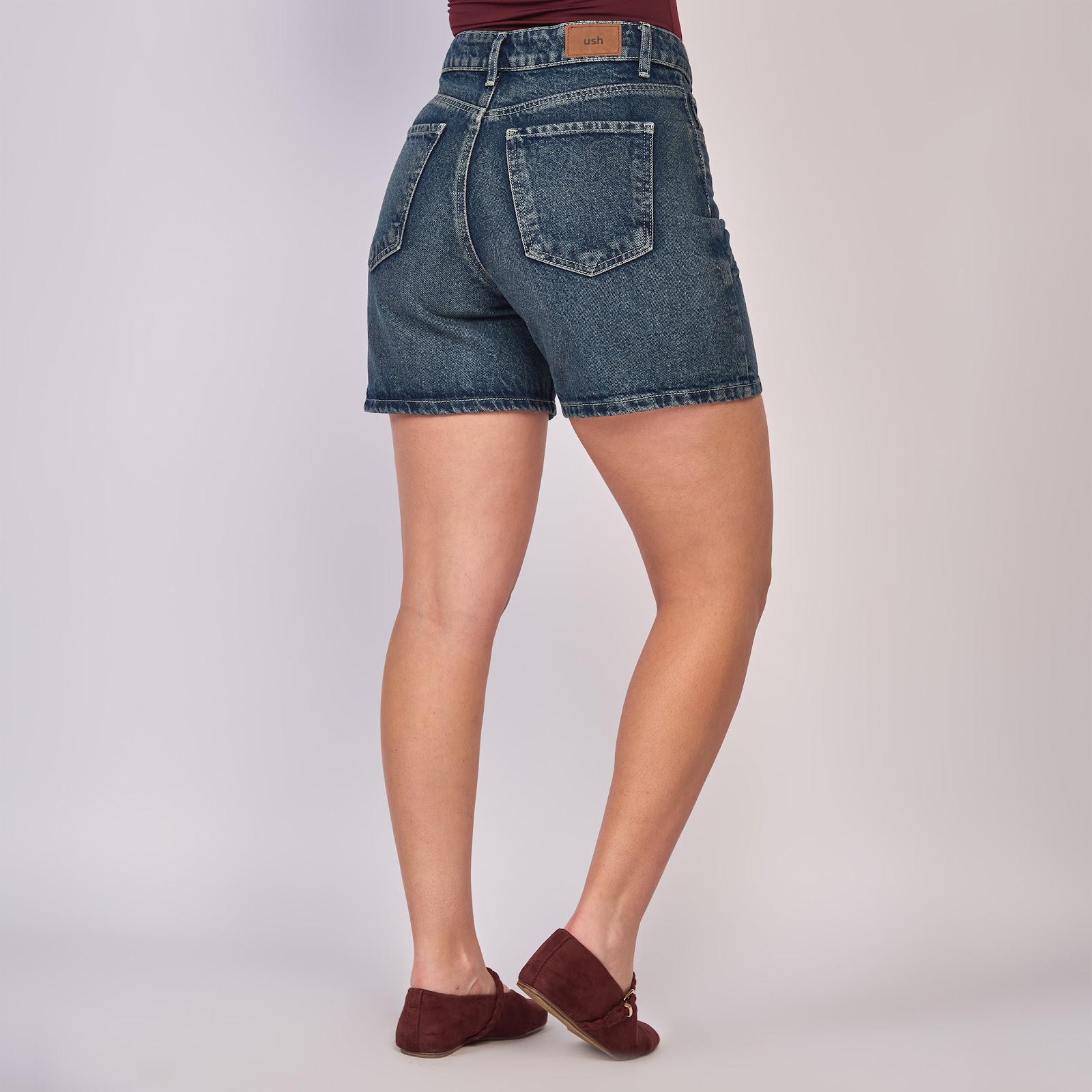 Short largo dama rígido - Vista 5