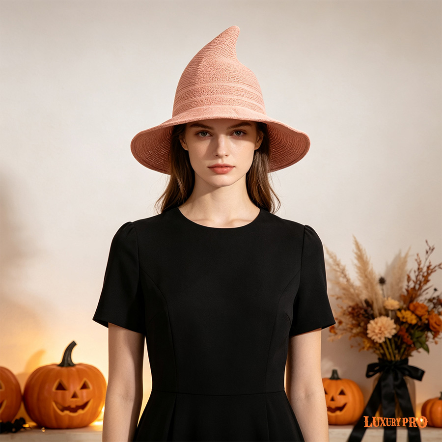 Hand Embroidered Witch Hat