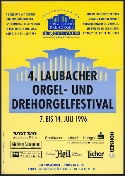 4 Laubacher Orgel  Und Drehorgelfestival 1996