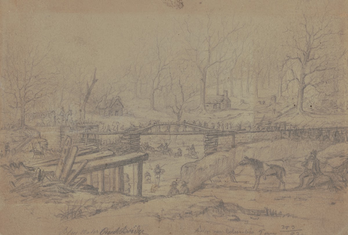 Creek near Columbia Tennessee March 20 1862 1862