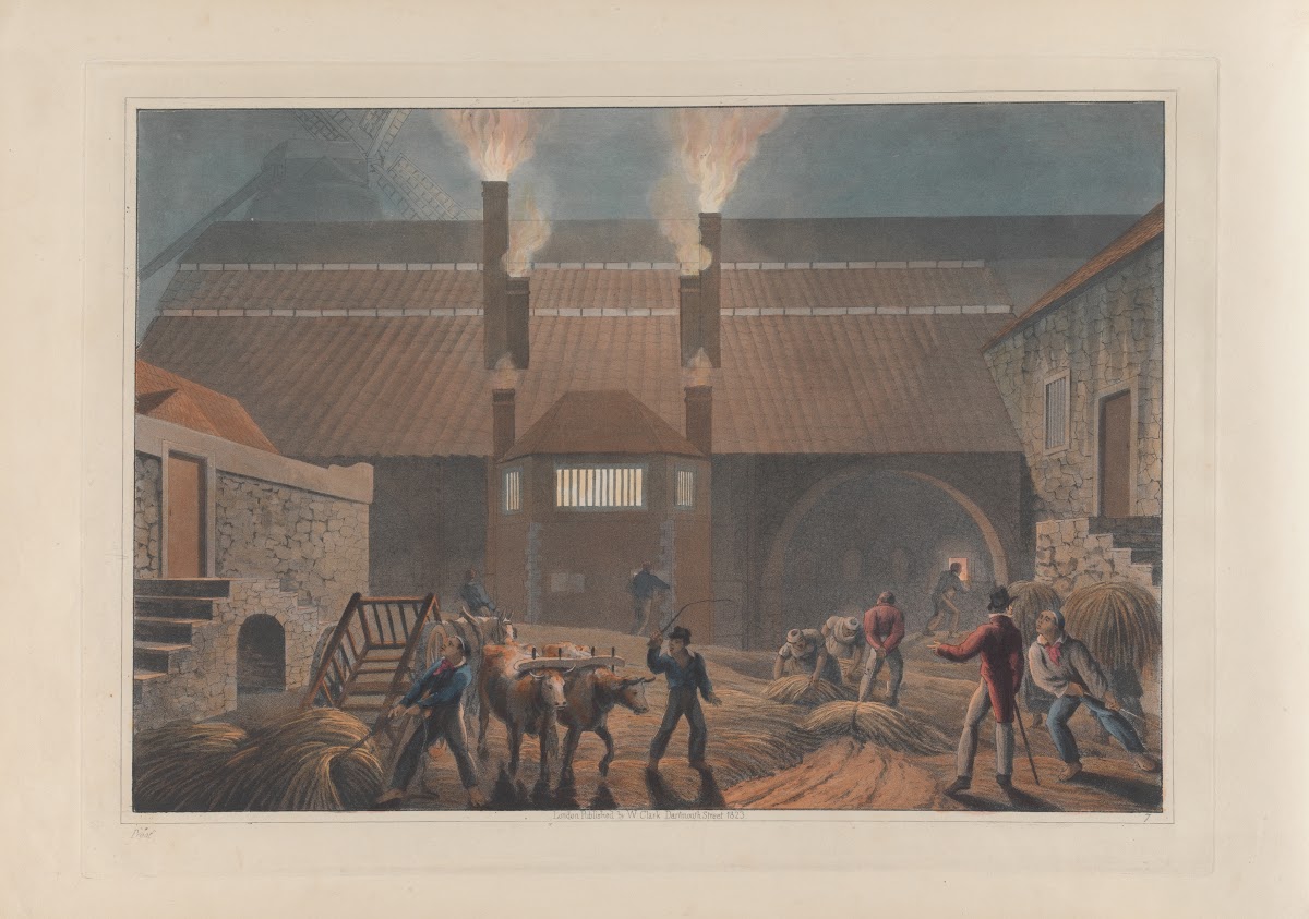 Exterior of the Boiling House 1823