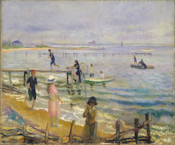 Jetties at Bellport 1912