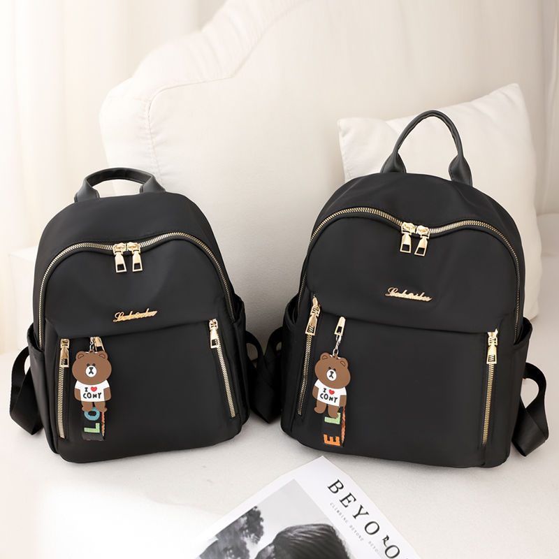 Oxford Fabric Backpack, Women's, Back Support