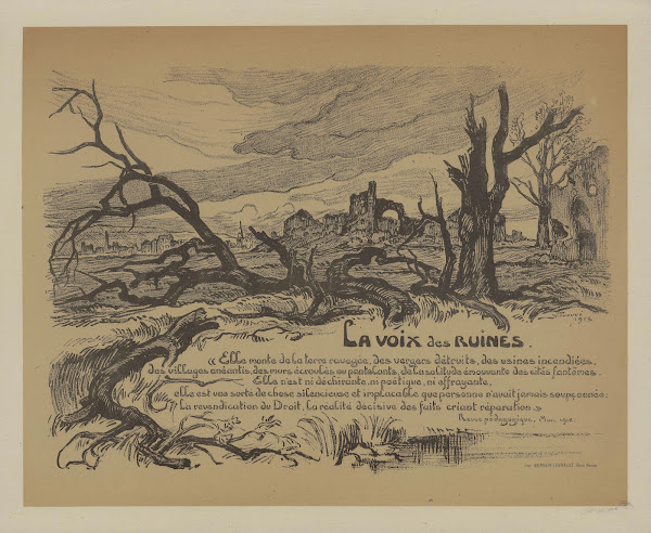 La voix des ruines 1918