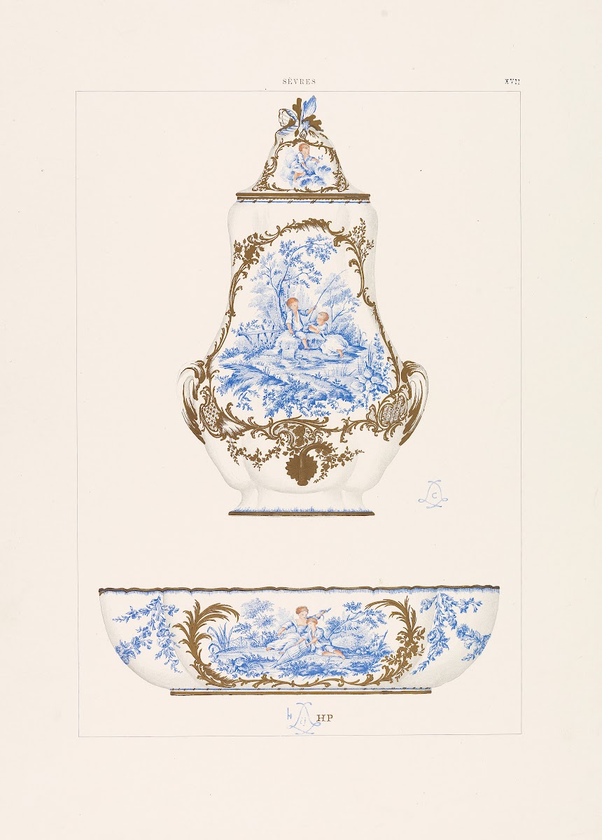 Porcelaine tendre de Sèvres 1891