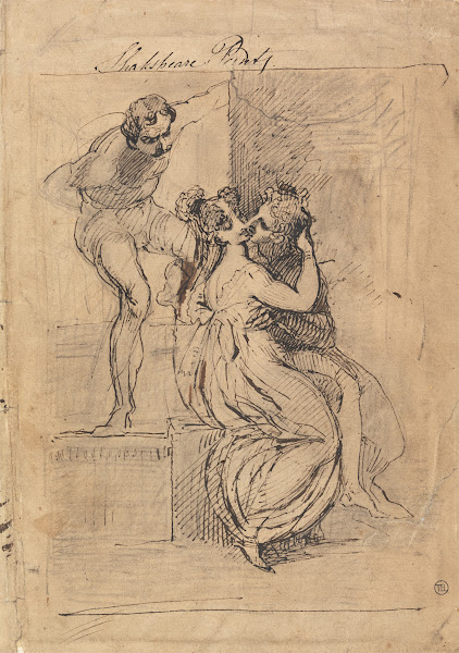 Figure Leaning over Stairs 1789