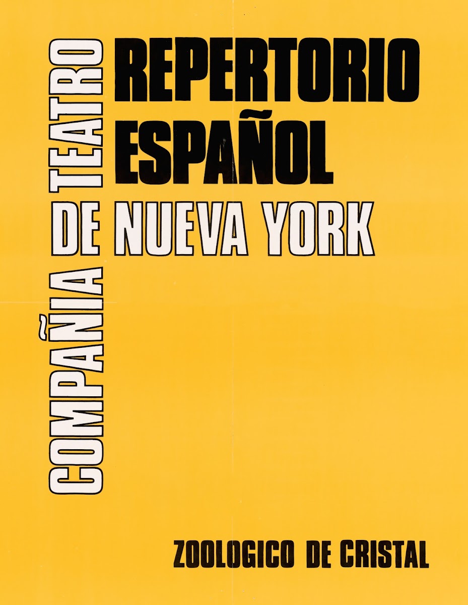 Repertorio Español Compañía de Teatro de Nueva York Zoológico de Cristal