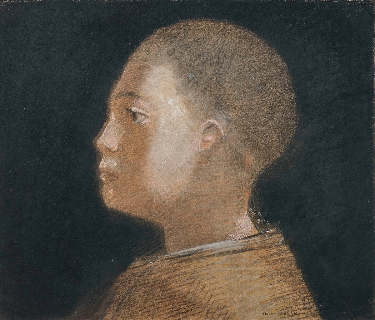 Tête de jeune garçon