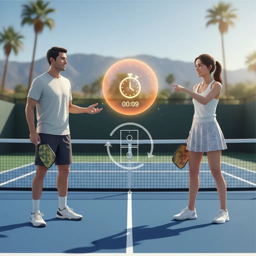 Apa aturan 10 detik dalam pickleball