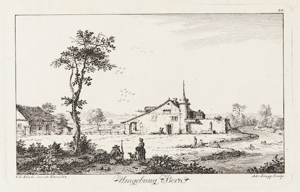Umgebung Bern Landschaft mit Bauernhaus