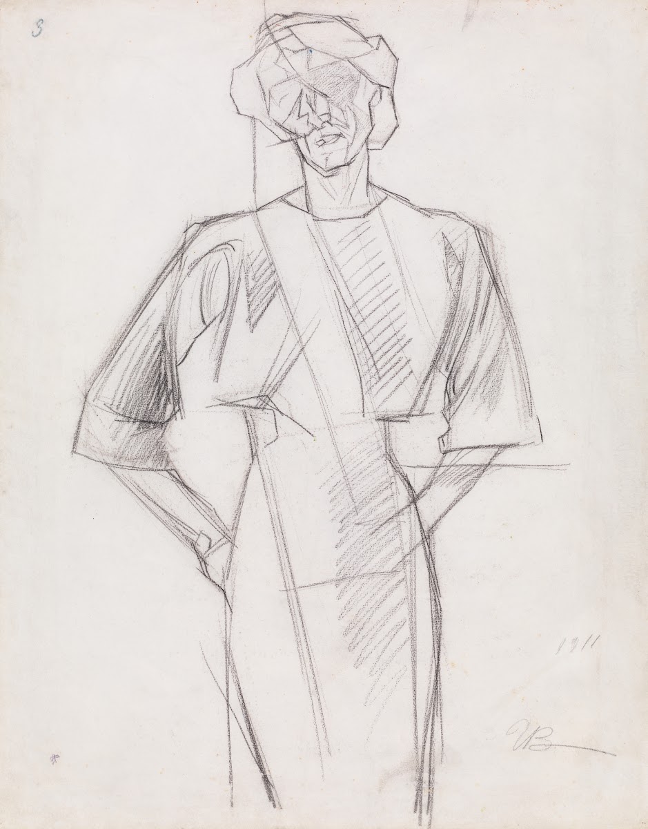 Study for Female Figure Ines 1911