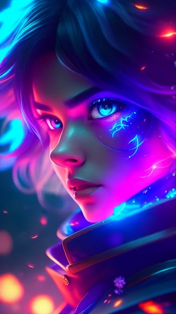 Neon Girl Picture