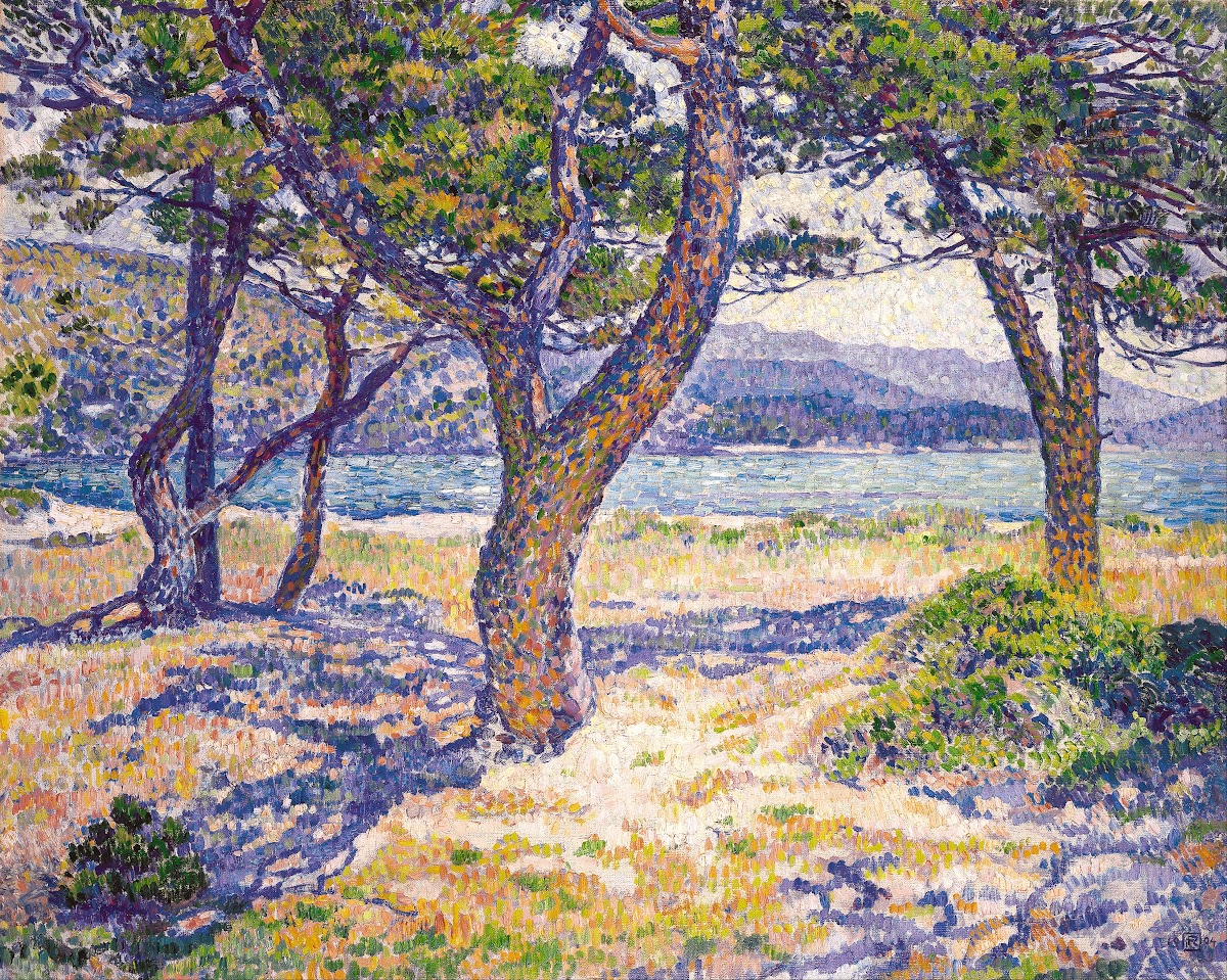 The Mediterranean at Le Lavandou 1904