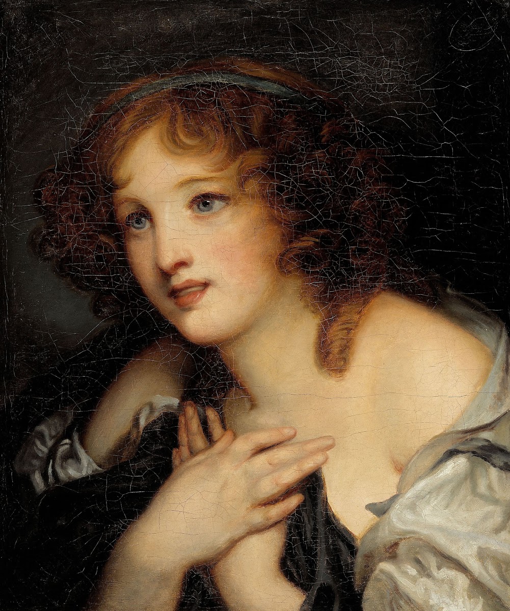 Portrait de jeune fille 18th Century