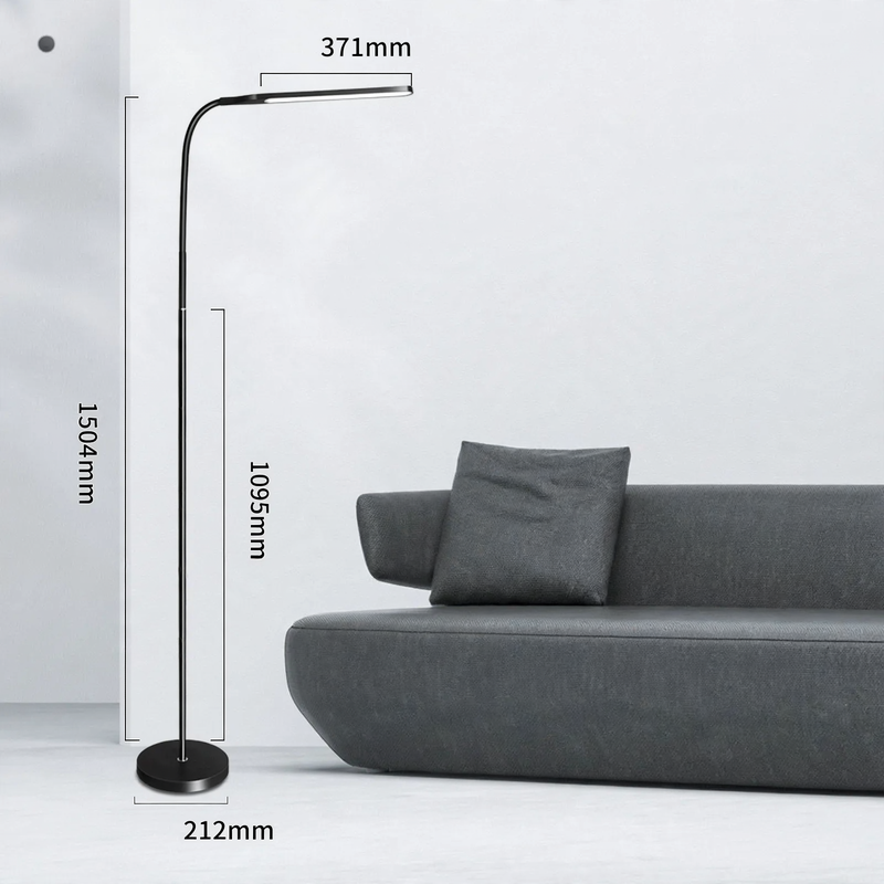 LED Full-Spectrum Floor Lamp with Honeycomb Light Technology