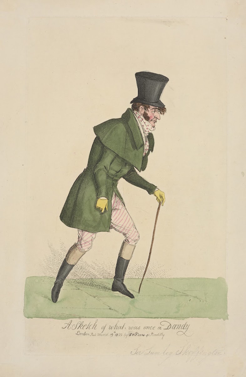 A sketch of what was once a dandy 1823