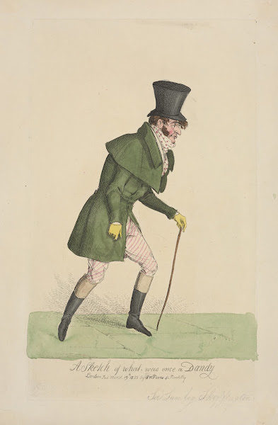 A sketch of what was once a dandy 1823