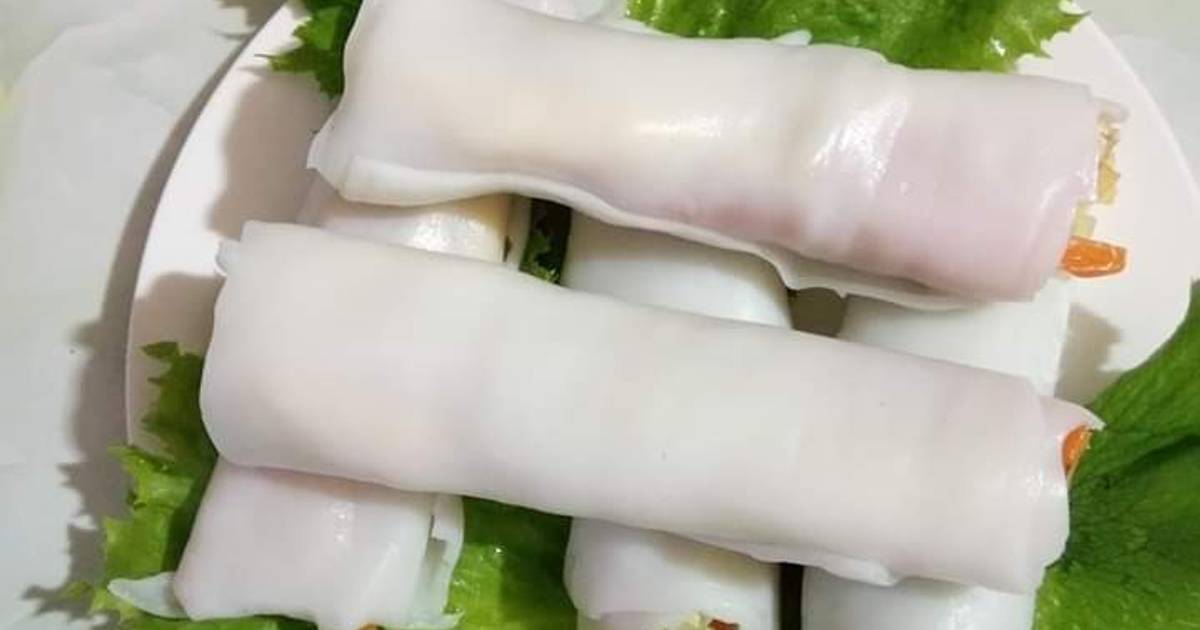 Phở cuốn cho ngày hè nóng nực