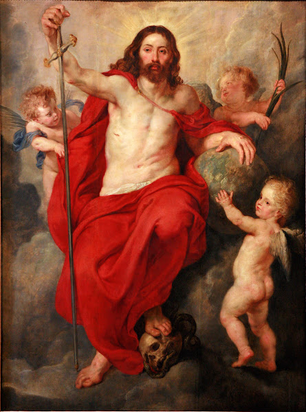 Christ triumphing over Death and Sin circa 1615 1616