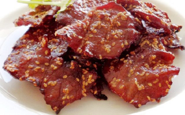 Khô Bò Không Cần Lò Nướng
